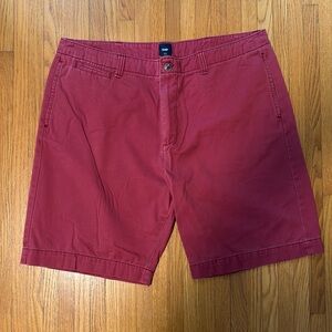 Pre-Owned GAP Shorts Men’s Size 40 Red
